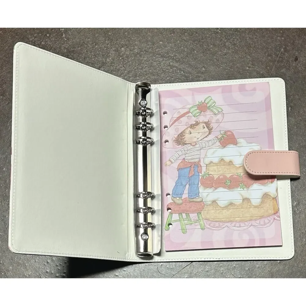 Strawberry Shortcake A5 Binder w/ Printed Stationery paper & Tote